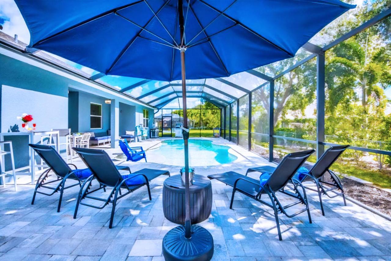 Beautiful Cape Coral Oasis! King Bed, Bbq, Heated Pool, Pvt Yard & Much More! Luaran gambar