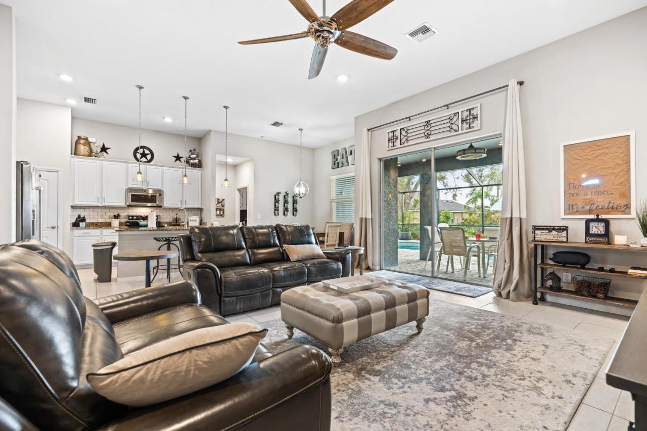 Beautiful Cape Coral Oasis! King Bed, Bbq, Heated Pool, Pvt Yard & Much More! Luaran gambar